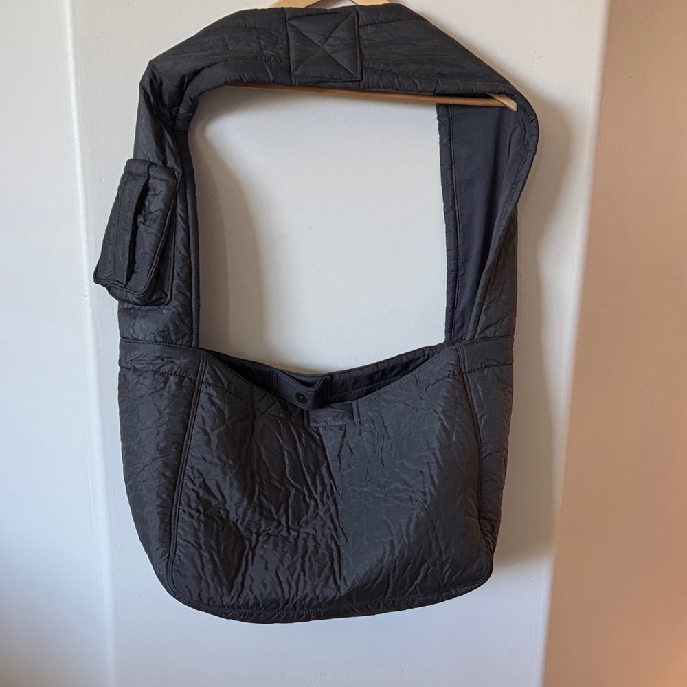 Free People Black Quilted Shoulder Bag